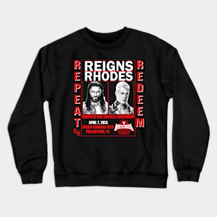 Reigns & Rhodes: WM40 Crewneck Sweatshirt